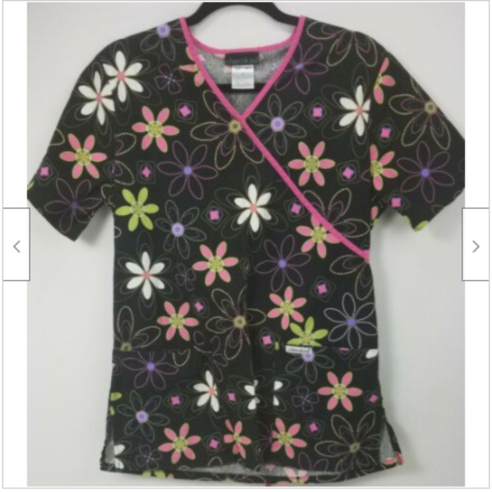 Cherokee Womens S Scrub Top i5